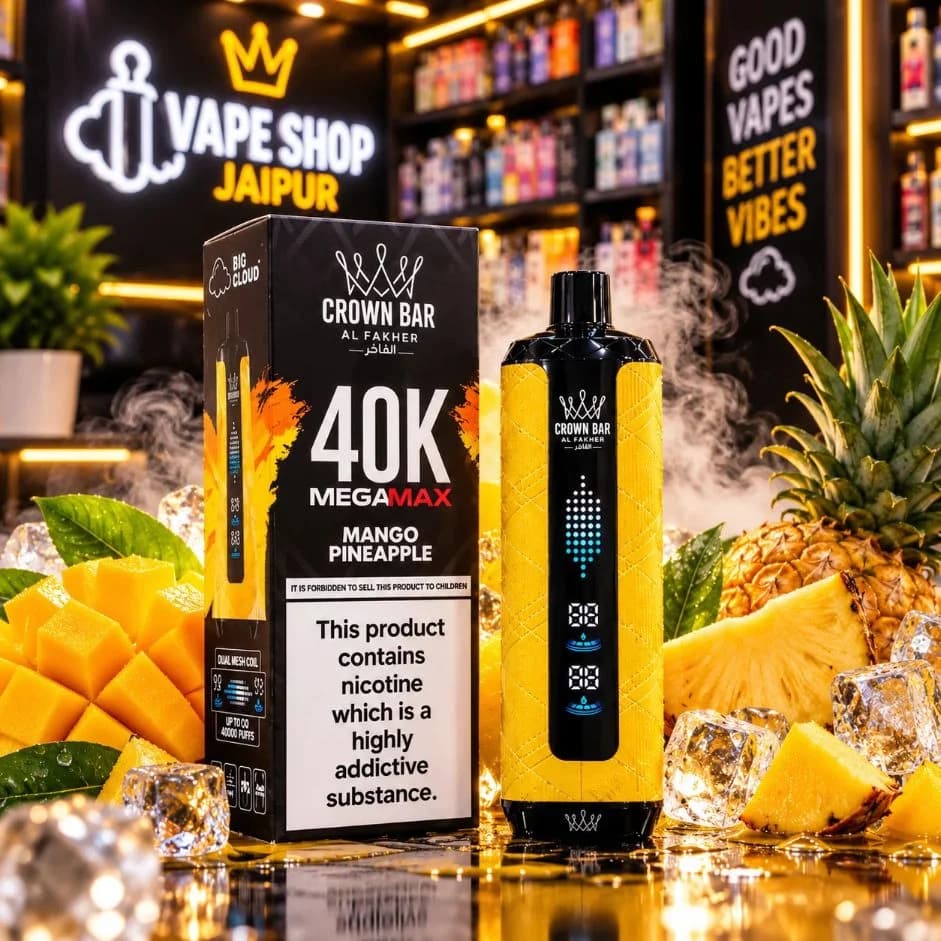 Al Fakher Crown Bar 40K MegaMax Disposable Vape | Vape Store Gurgaon