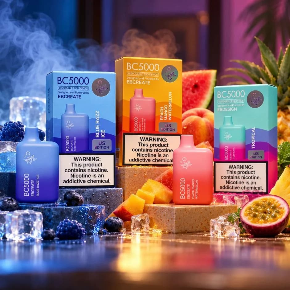 EBCREATE BC5000 Disposable Pod Device (US Edition) | Vape Store Gurgaon