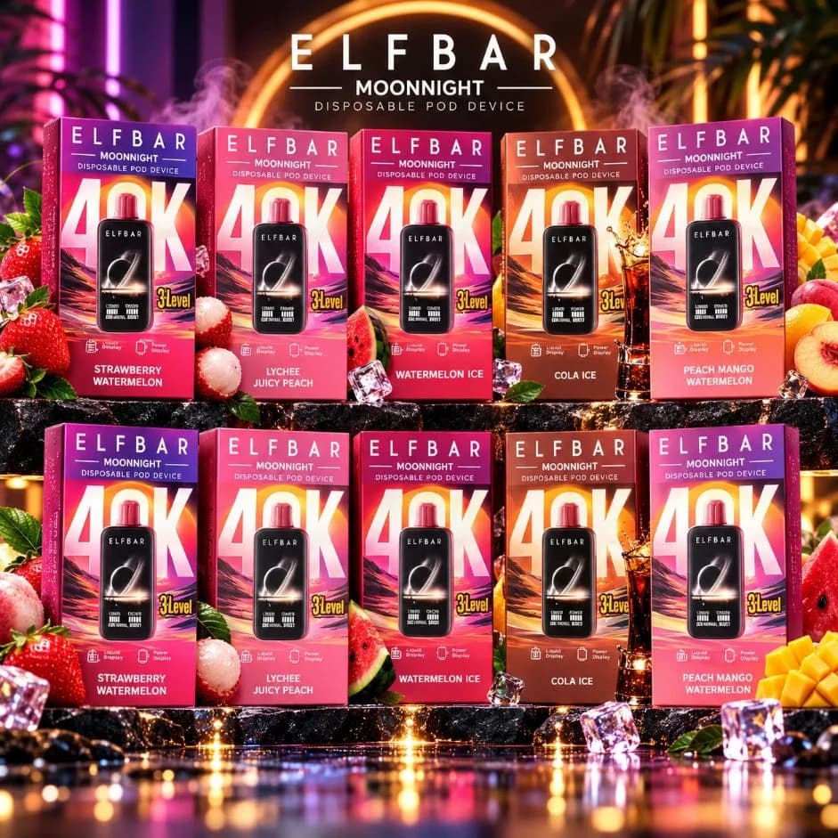 Elfbar Moonnight 40000 Disposable Pod Device | Vape Store Gurgaon