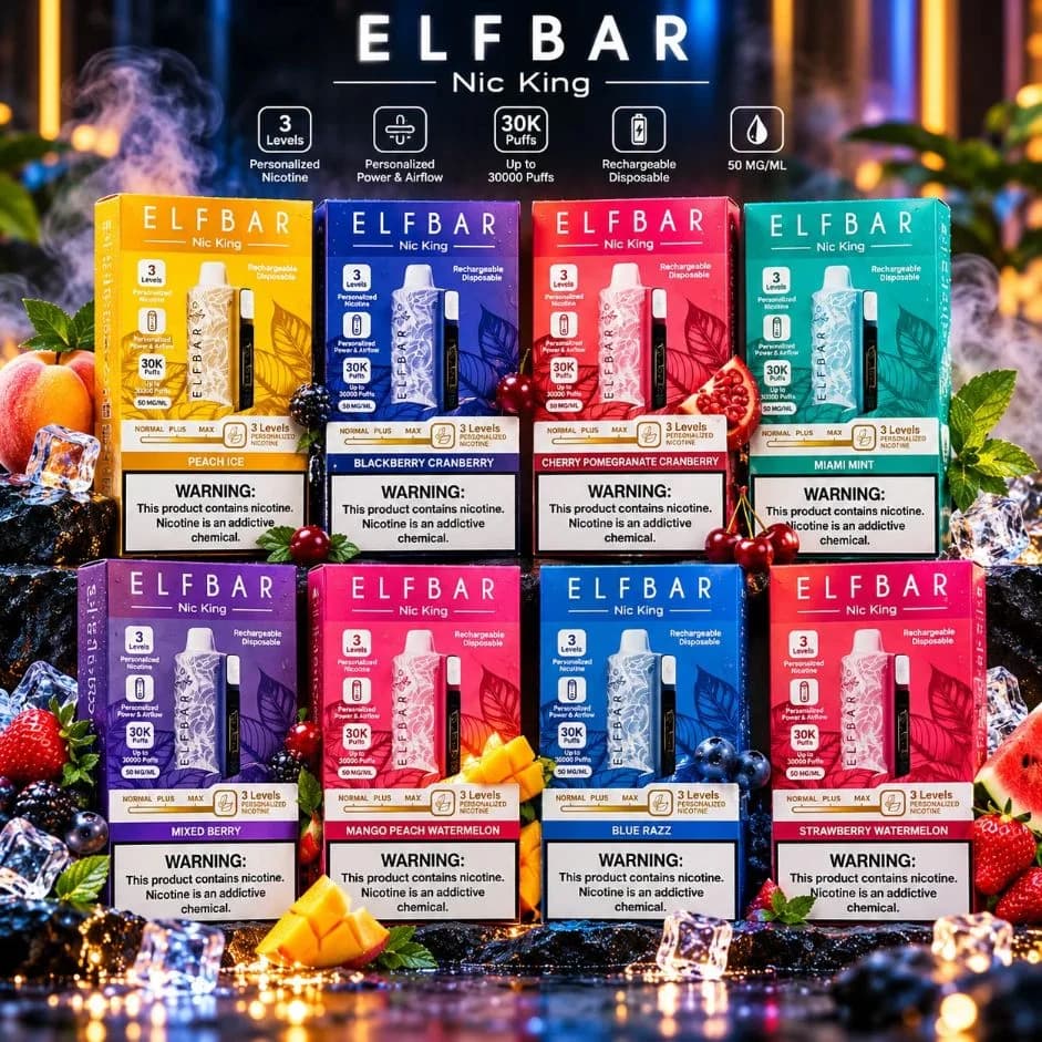 Elfbar Nic King 30000 Disposable Pod Device | Vape Store Gurgaon