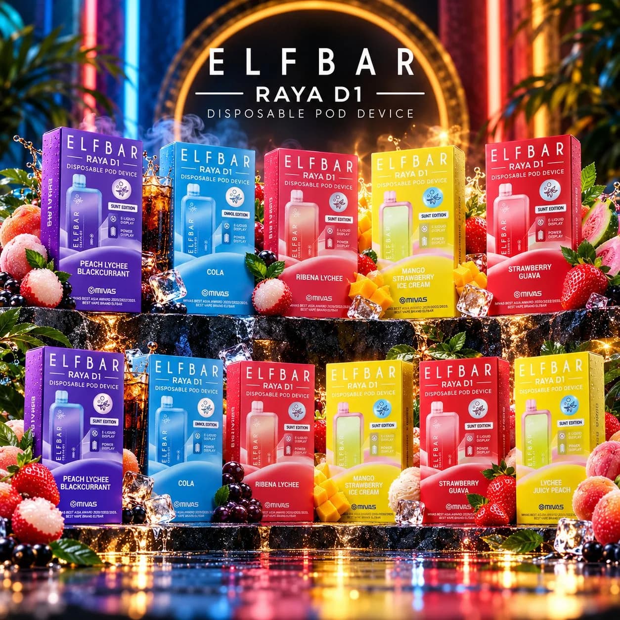 Elfbar Raya D1 Disposable Pod Device | Vape Store Gurgaon