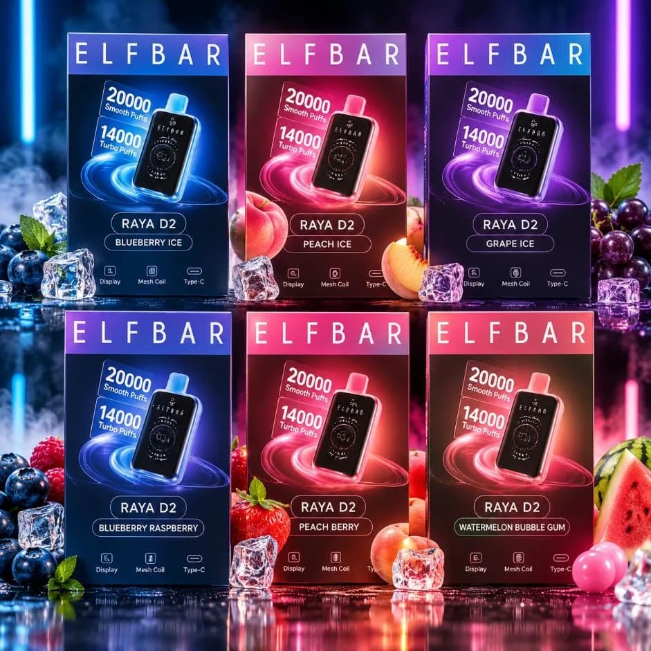 Elfbar Raya D2 20000 Disposable Pod Device | Vape Store Gurgaon