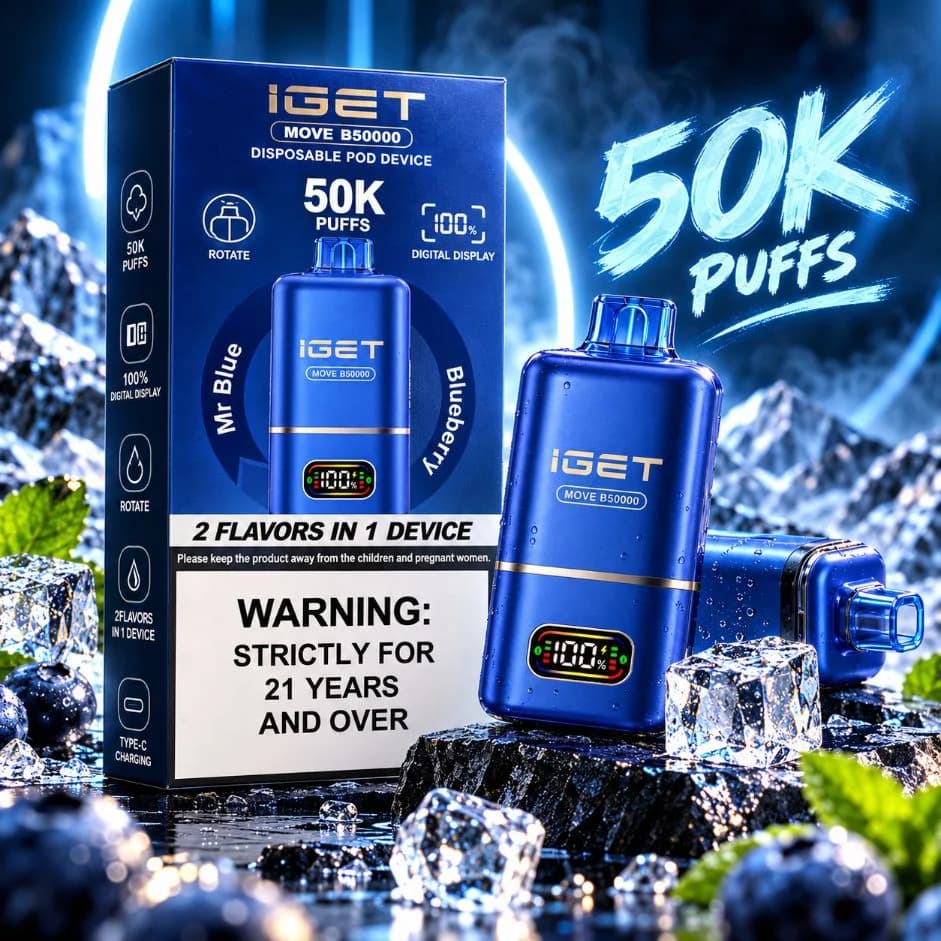 iGET Move B50000 Disposable Pod Device | Vape Store Gurgaon