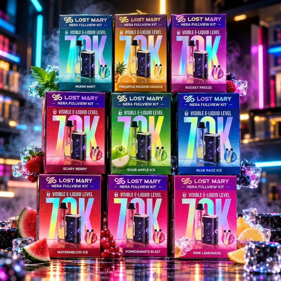 Lost Mary Nera FullView 70000 Disposable Kit | Vape Store Gurgaon